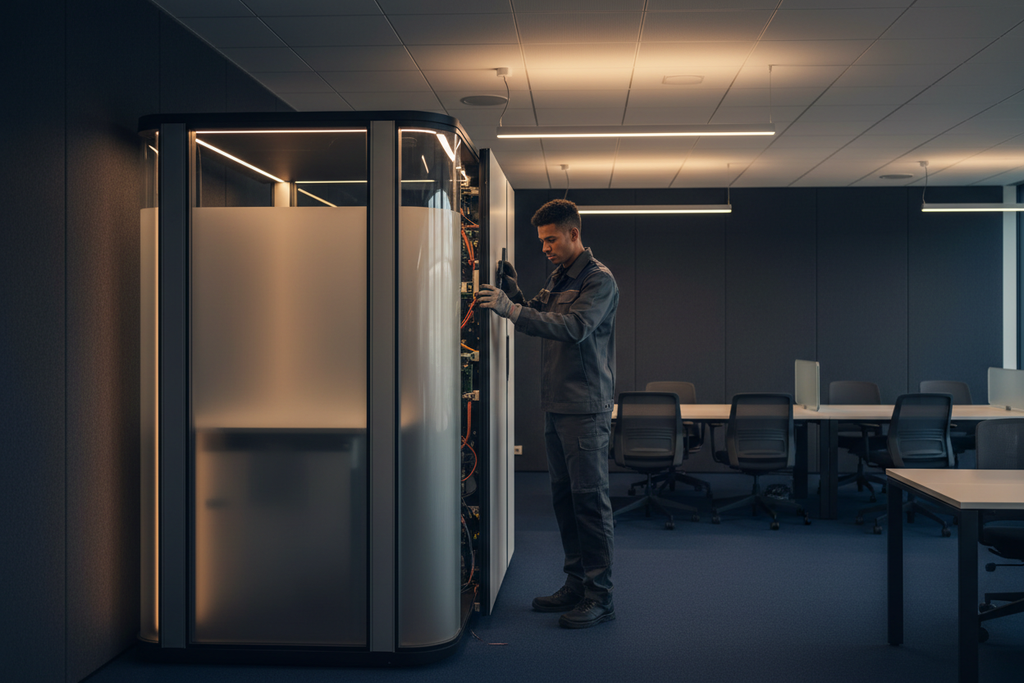 Office Moves - Workstation Disassembly